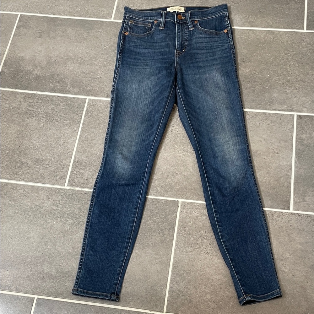 Madewell 10” High-Rise Skinny Jeans size 25X28